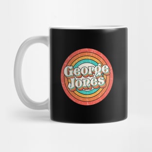 George Proud Name - Vintage Grunge Style Mug